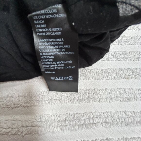 Urban Outfitters Womens Black Paisley/Floral Print Chiffon Wrap Dress Medium - Picture 4 of 9